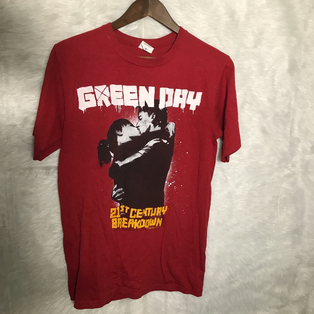 Green Day Kiss 21st Century Breakdown 2010 Size S